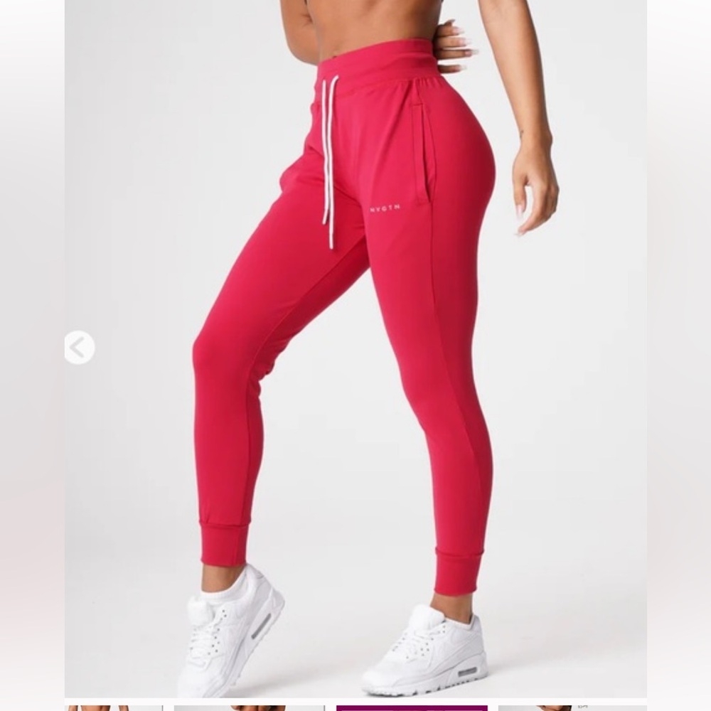NVGTN Candy Apple Red Jogger size small